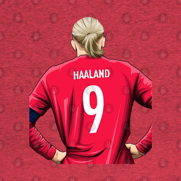 Erling Haaland by Aldduardo